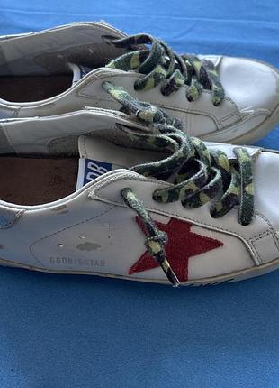 Детские кроссовки golden goose superstar 35 размер