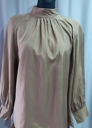 Блузка шовкова massimo dutti