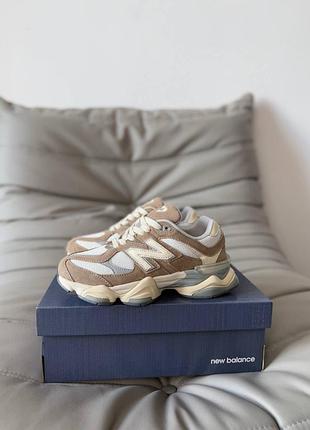 Женские кроссовки new balance 9060 driftwood