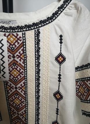 Натуральная женская вышиванка7 фото