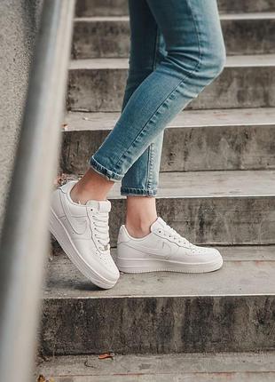 Кроссовки nike air force classic white low