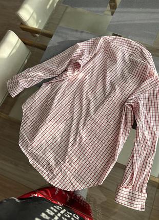 Трендовые рубашка в клетку свободного кроя