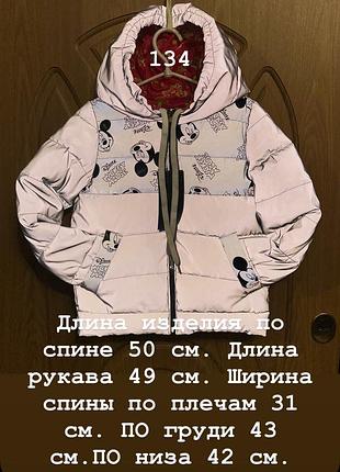 Дитячий пуховичок демісезонний.