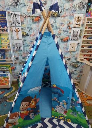 Палатка вігвам щенячий патруль