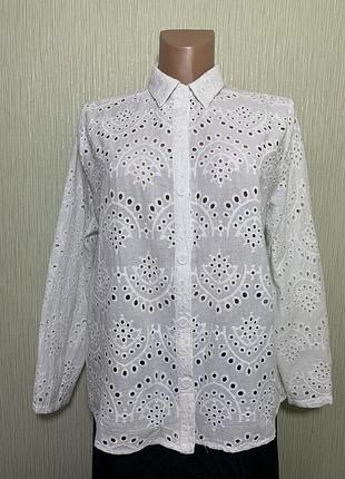 Boohoo рубашка, блузка из прошвы