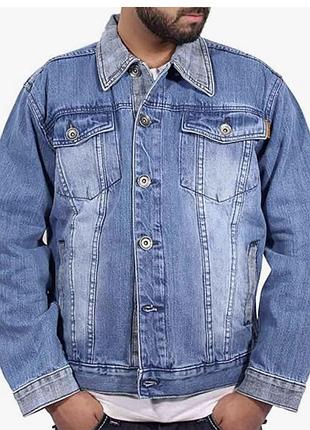 Чоловіча джинсова куртка reviani