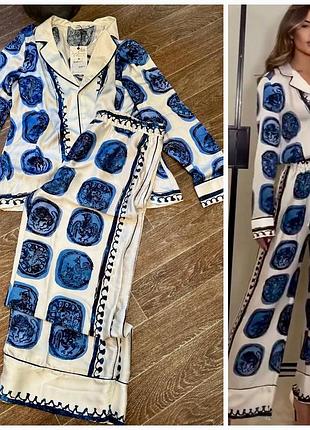 Продам костюм в піжамному стилі від zara