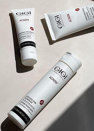 Тонер для проблемної та жирної шкіри джи джи - gigi acnon spotless skin refresher