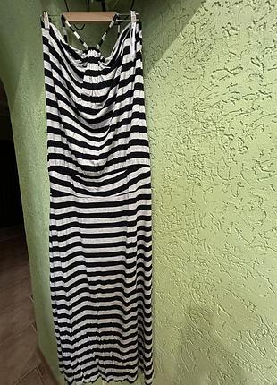 Сарафан длинный в полоску фирмы некст 22 англ.