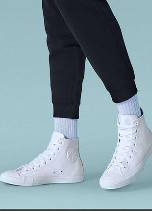 Оригинал кожа кожаные кеды конверс converse all star 41,5 размер 26,5 см