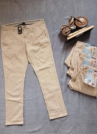 Чоловічі звужені штани чіноси р. 38