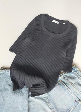 Marc o polo топ джемпер в рубчик