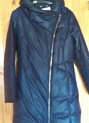 Идеальный теплый пуховик-пальто на зиму.