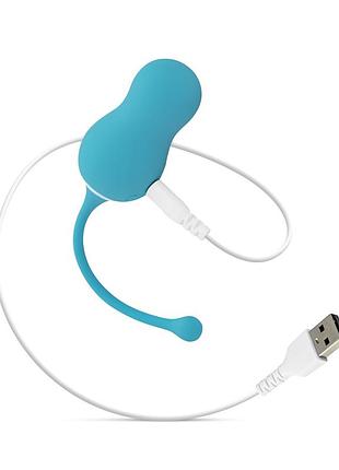 Виброяйце cala azul – elena vibrating egg with remote control, 10 режимов, пульт дк 4