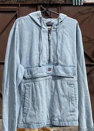 Мужской джинсовый анорак / куртка / худи levis denim