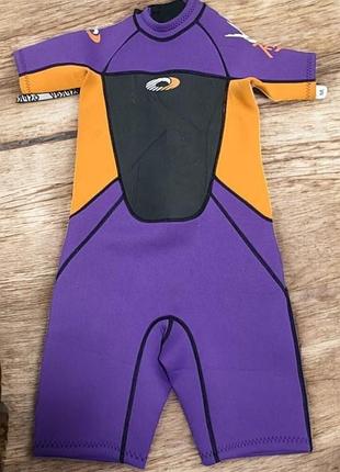 Фирменный гидрокостюм неопреновый костюм для плавания 3мм. osprey 11-12 лет
