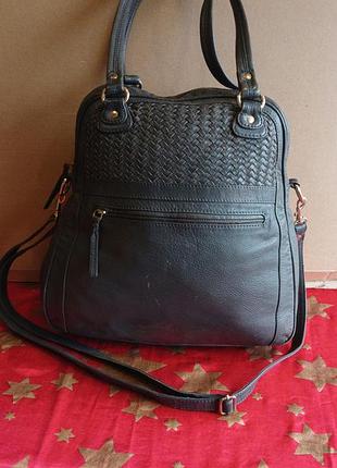 Оригинальная большая  сумка becksöndergaard | 100% кожа