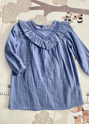 Новое муслиновое платье primark