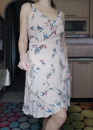 Платье на запах р. m-l