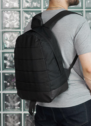 Рюкзак чорний чоловічий жіночий