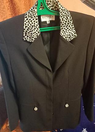 Пиджак черный