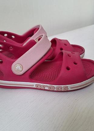 Продаю детские босоножки crocs c12 (eu 29-30), используемые