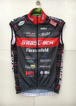 Веложилет kalas (л-ка, 4) веложилетка безрукавка велосипедна l