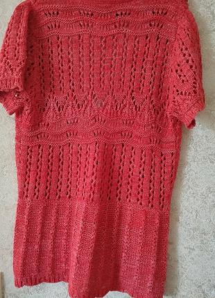 Жилетка, плетена