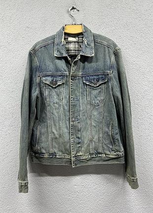 Куртка джинсовая all saints s мужская оригинал