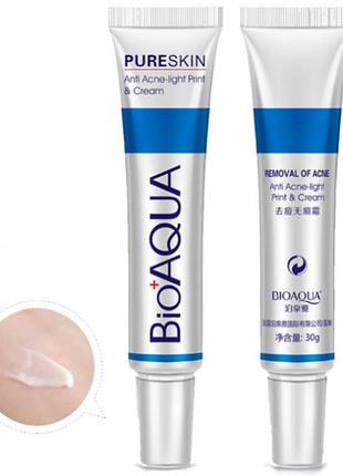 Крем bioaqua проти акне і запалень для обличчя.2 фото