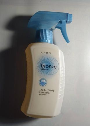 Гель бальзам после загара пантенол 200 мл, спрей 250 мл эйвон бронз avon