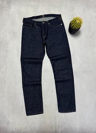 Джинсы селвидж прямые мужские paul smith премиальные