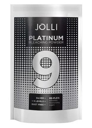 Освітлююча пудра unic jolli platinum bleaching powder 450 г