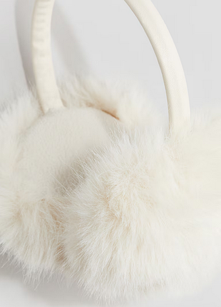 Пушистые наушники h&amp;m 134/170