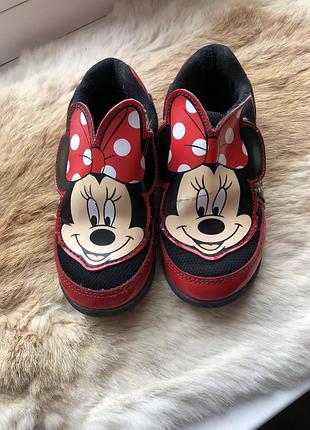 Кроссовки для девочки disney minnie mouse