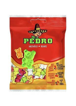 Желейные конфеты pedro медвежонок 80 г 10 шт