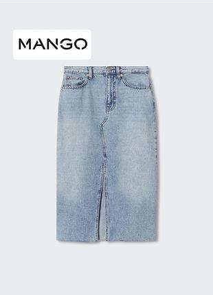 Актуальна джинсова спідниця mango