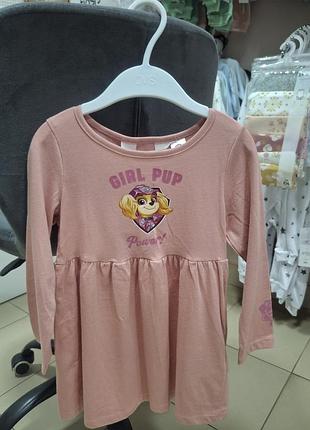 Платье для девочки 92 размер, 2-3 года, h&m