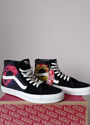 Кеды vans x mooneyes sk8-hi original новые с бирками
