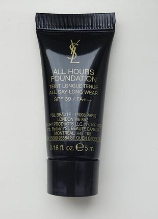 Тональный крем yves saint laurent all hours foundation spf 39 тон ln8
