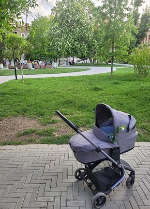 Универсальная коляска 2 в 1 easy walker mini full + автокресло swandoo albert i-size 1.2