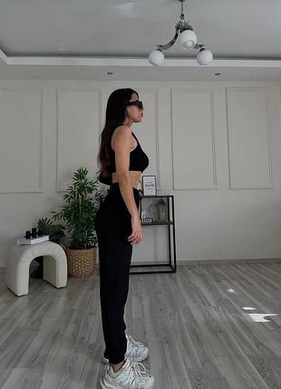 Жіночі спортивні штани джогери7 фото