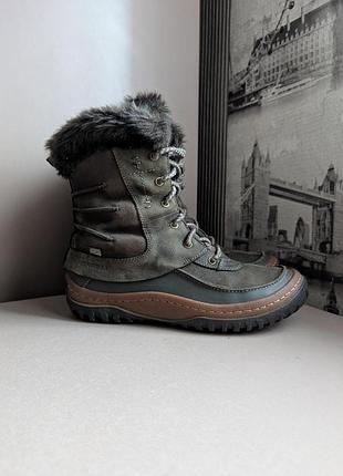 Ботинки merrell decora sonata waterproof winter (39) из натуральной кожи женские ориг.