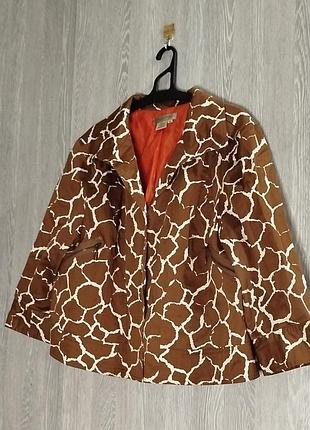 Пиджак бежевый кэмэл