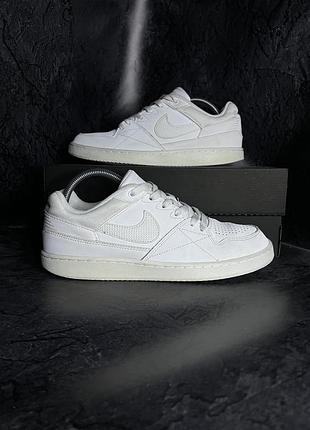 Nike priority low white 42 26.5 кроссовки найк кеды