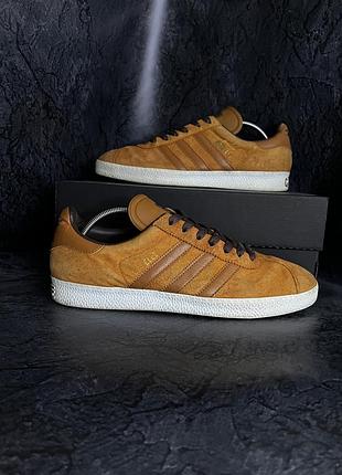 Adidas gazelle brown suede 43 27.5 кросівки адідас газель