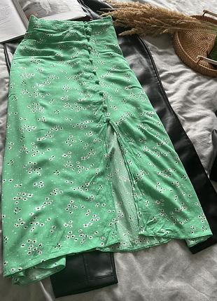 Юбка миди с распоркой