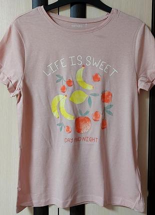 Футболка піжамна, 4-6 розмір, євро 32-34