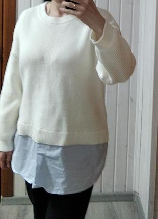 Лонгслив оверсайз