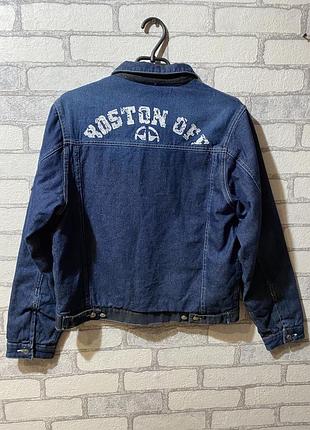 Куртка утеплена джинсовка 7